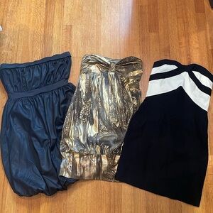 3 Mini Dress Bundle, All size Small